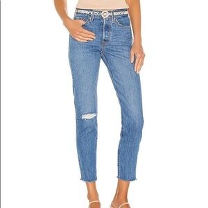 NWT Levi’s Wedgie Icon Straight Jeans in Athens Hera